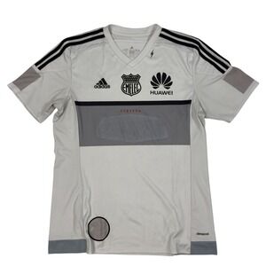 Adidas Emelec 2016 Home Jersey Mens Size L Ecuador Serie A Soccer Football White